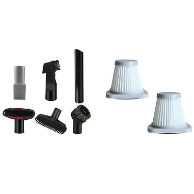 2pcs Udskiftning Hepa Filter med børste hårbørste til Haier For Midea Zl601r Zl601a Sc861a Sc861 støvsuger