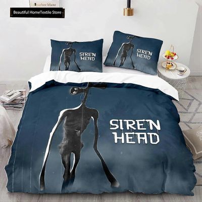 f991 Lakanat Siren Head Vuodevaatteet Setti Single Twin Full Queen King Koko Siren Head Bed Set Aldult Boys Makuuhuone Pussilakanat Lakanat Rt991 1...