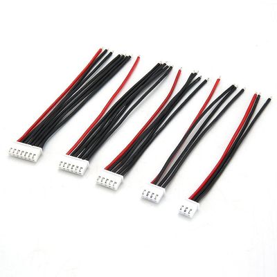 5stk/parti 100mm 22awg stik Rc Lipo Batteribalance Oplader 2s 3s 4s 5s 6s 22awg kabellinje til Imax B3 B6