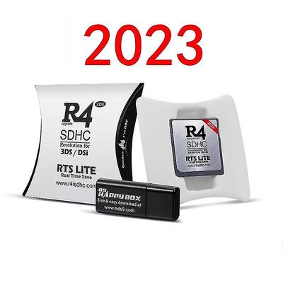 2023 R4 Silver Pro Sdhc til Ds/3DS/2DS/ Revolution patron