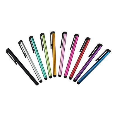 Penne touch pen i metallisk farve-10-pack