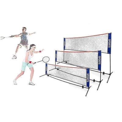 Bærbar Folding Simple 3m 4m 5m 6m Tennis Net Badminton Net 4.1M