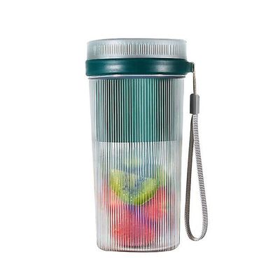Zch Mini Exprimidor Porttil Para El Hogar, Taza De Jugo Recargable Usb Fresh green