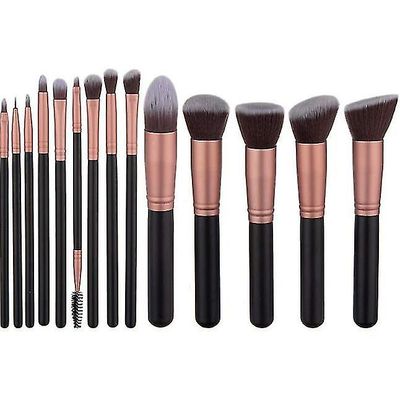 Zhuopai 14/16PCS makeupbørstesæt Komplet sæt skønhedsværktøjer 14pcs