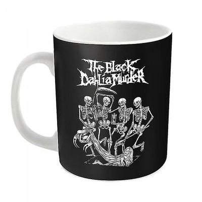 The Black Dahlia Murder Den svarte dahlia-morddansen makabre krus Hvit One Size