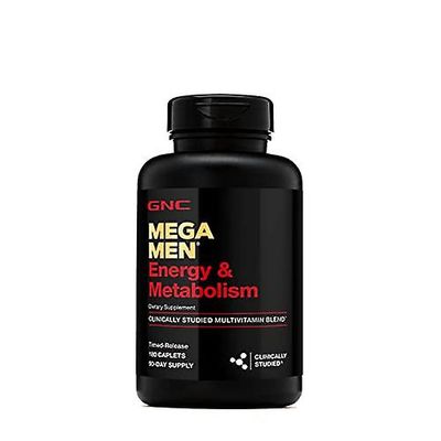 Gnc mega män energi och ämnesomsättning multivitamin 180 kapslar