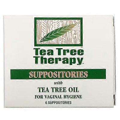 Tea Tree Therapy Teepuuterapia Teepuu Peräpuikko, 6 pk (pakkaus 6)