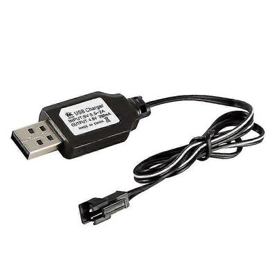 Latauskaapelin akku Usb-laturi Ni-cd Ni-mh-akkupaketti Sm-2p Pistokesovitin 4.8v 250ma Lähtö Lelut Auto
