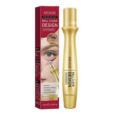 unbrand Anti Puff Eye Roller -seerumi Anti Dark Circle ryppyjä korjaava iho hienoille juonteille Silmäpussit