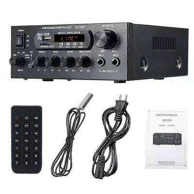 1200W 220V Bluetooth Amplificador Hifi digitaalinen vahvistin 33BT Stereo LED digitaalinen äänivahvistin Aux