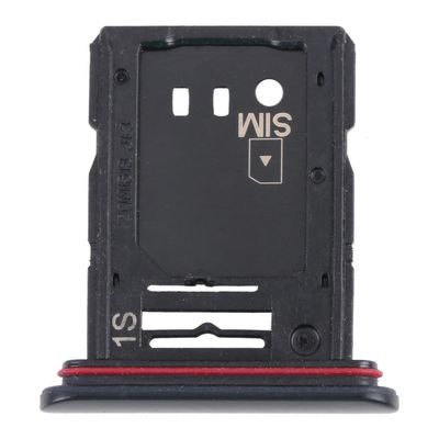 Sim + Micro SD-kortskuff for Sony Xperia 10 III Svart
