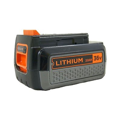 36V 2ah litiumakku, yhteensopiva kaikkien Black + Decker 36V -työkalujen kanssa, ei muistivaikutusta, alhainen itsepurkautuminen, käytännöllinen