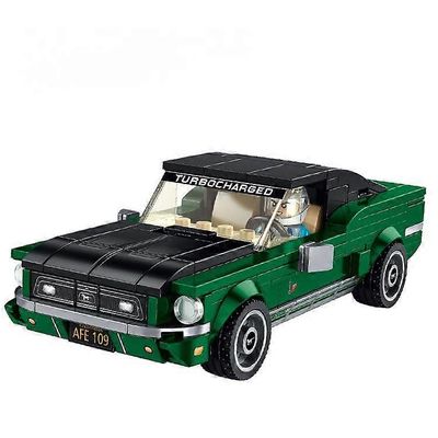 Lasten rakennuspalikka auton kokoonpano malli Lego kehitys älykkyys kilpa-auto DIY poikalelu (Ford villi koodi 666033)