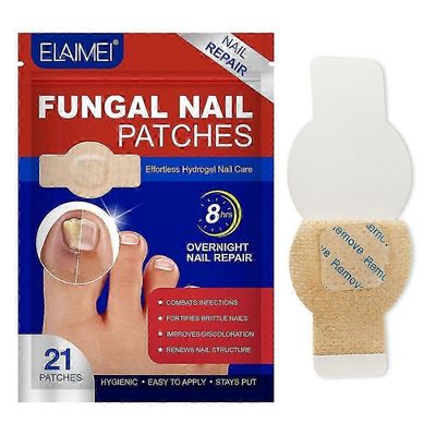 Kynsisienen korjauslaastarit, vedenpitävät kynsien korjauslaastarit, sisäänkasvaneiden kynsien korjaustarrat, 1/2/3/4/5 kpl värjäytyneille tai vaur...