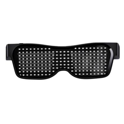 Bluetooth Led lasit Bluetooth-sovellus Yhdistetty Smart Lighting Up -lasit Räätälöity Led Dynamic-Pixel USB ladattava Party Club DJ: lle Party Supp...