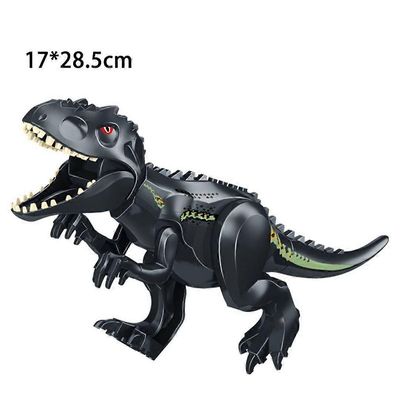 unbrand Dinosaurushahmot, Indominus T Rex -lohkot, Suuri dinosauruslohko, lasten syntymäpäiväjuhlat F
