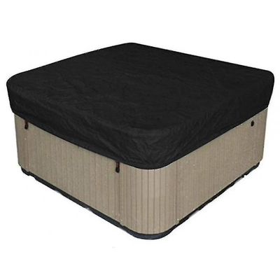 vanntett polyester firkantet badestamp deksel utendørs spa dekker square 218 x 218 x 30cm