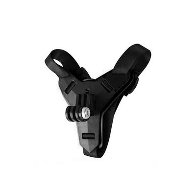 Hjelmmonteringsholder motorsykkelrem for Gopro Hero 9/8/7/6/5 sportskamera svart01