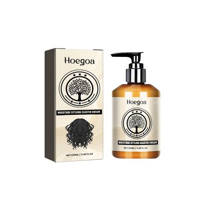 Fruushop Langvarig styling Marokkansk volumen fugtgivende elasticitet Marokkansk fugtgivende stylingcreme Elastin til tør beskadiget hoppekrøllehår...
