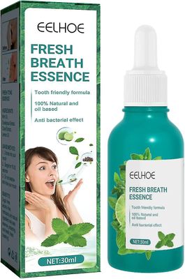 2023 Ny dårlig ånde eliminerer serum ? Bad Mouth Lukt Fjerne dråper? Lett å bære og praktisk Fresh Breath Oil-serum, 30 Ml (5 Pack) Xinda 1 pakke