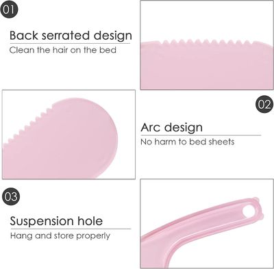 2 Pack lagen tucker værktøj, ekstra lang seng maker værktøj, sengetøj skift hjælper Tucking padle til at lave seng (pink)