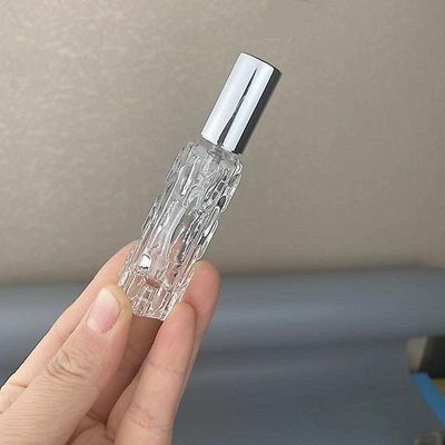 Uclac 10ml bærbar reise parfyme forstøver liten flaske desinfiserende spray påfyllbar Sølv
