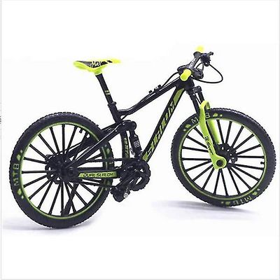 High Performance Downhill Mountain Bike - Svart og grønt - Bike Model