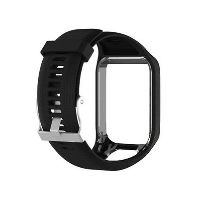 AIR Silikonerem til TomTom Spark Runner 2/3 Golfer2 - Sort