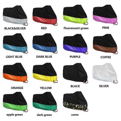 190T moottoripyörän kansi vedenpitävä ulkona lumenkestävä vaaleanpunainen XXXL