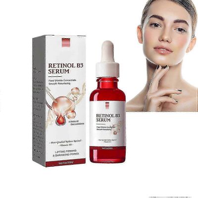 Retinoli B3 seerumi, retinolikasvoseerumi B3-vitamiinilla, B3 retinoliseerumi kasvojen ikääntymistä estävään, retinoli ryppyjä estävä seerumi aurin...