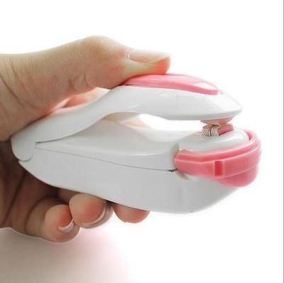Fashion Home Bærbar Mini Capper Plastic Bag Sealer med keramisk varmehoved
