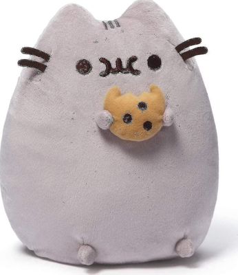 24cm Pusheen Snackable Cookie Täytetty eläinpehmo, 9,5" Evästeet