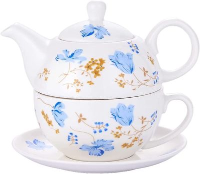 Heytea Posliiniteetä yhdelle, kukkateekannu ja kuppisetti, orkideat