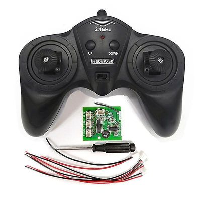 2.4g sender 6-kanals fjernkontroll mottaker dc 6-15v diy bilmodell skip 50 meter