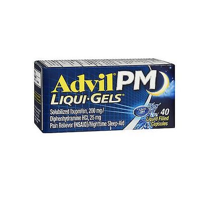 Advil PM smertestillende, 40 Liqi gels (pakke med 1)