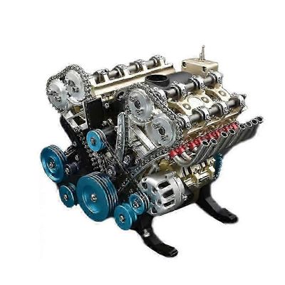 8-sylinterinen täysmetallinen auton moottorimalli, hartsiauton moottorin mallisarja