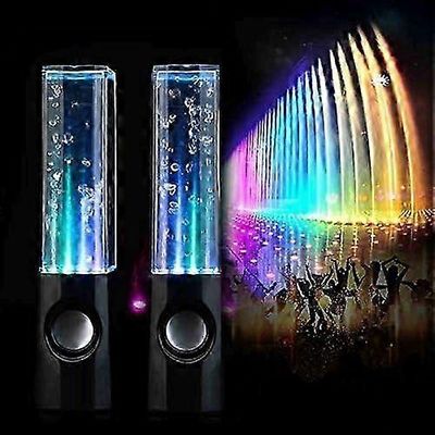 2025 Uudet vesitanssikaiuttimet Light Seven Waterdance Speaker Show Water Fountain Speakers LED-kaiuttimet 3,5 mm:n äänipistoke värilliset LED-valo...