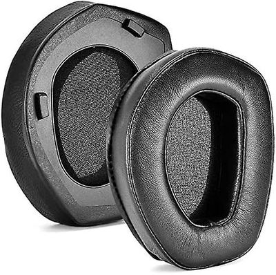 Ny ørepute kompatibel med Sennheiser Hdr Rs165, RS175, Rs185, RS195 RF trådløst hodesett, støyreduserende skum med høy tetthet Svart