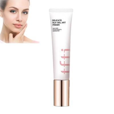 Baodan Delikate silkeslør Art Primers Skin Pore Cover Smoothing Corrector Primers For Face Before Makeup Oil Control Usynlige pore Primers Conceale...