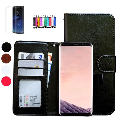 Stargadgets Samsung Galaxy S9-nahka kotelo/kansi Musta