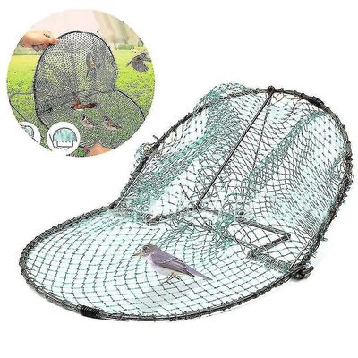 Lintuloukku sieppari lintu pesä lintujen metsästys verkko kyyhkynen metsästys verkko lintujen jalansijaloukku 30cm