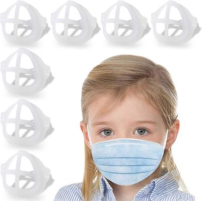 AIR 3D-maskebeslag - Intern støtteholderramme - DIY-tilbehør til ansigtsmasker (små børn) 7pcs 5pcs