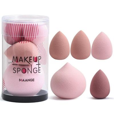 Makeup Svamp kosmetisk puff med Box Foundation Pulver Skønhed Svamp Puff Kvinder udgør tilbehør