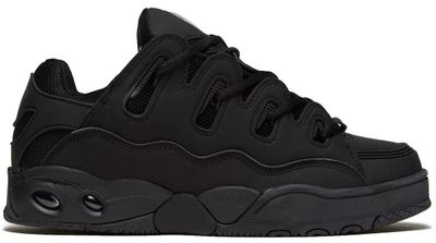 Osiris D3 OG Musta Musta Miesten Skate Trainers Kengät-11 Black Black 11 UK 47 EU 12 US