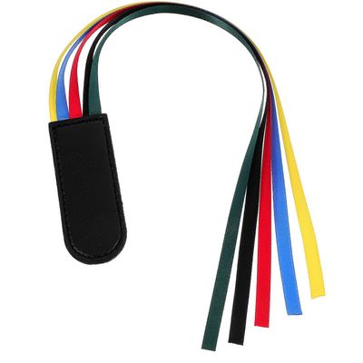 Nauhakirjanmerkki sisustukseen koristeellisella nauhasivumerkillä Musta 8.00X3.00X0.40CM