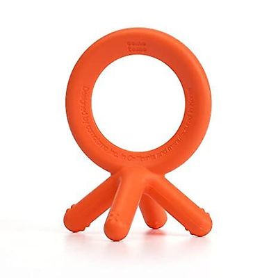 Ruitong Silikon Baby Teether oransje