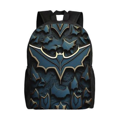 Batman Monipuolinen Reppu Pestävä rento tyyli Koulun opiskelijareppu Trendikäs Oxford-kangas tietokonelaukku Unisex-hjka2660