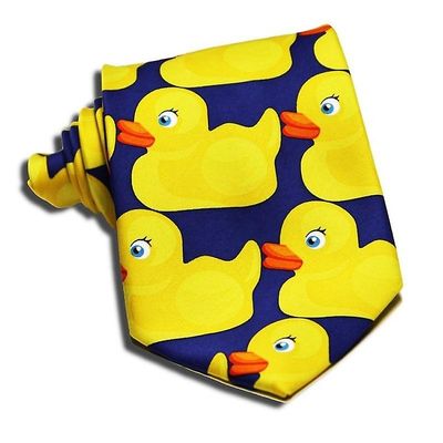 unbrand Duckytie Shindn Hvordan jeg møtte din mor Ducky Tie Barney Stinson Duck Tie Unisex Adult Size (Farge:
