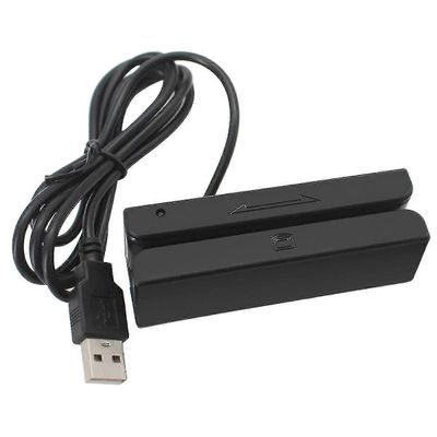 msr90 usb magneettinauhakortti lukulaite kortinlukija raita 3 raitaa mini pyyhkäisy usb pc: lle