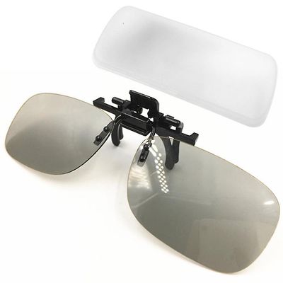 Barsinfi 3d briller Clip-on 3d Stereo Briller Briller Bærer god kvalitet Round